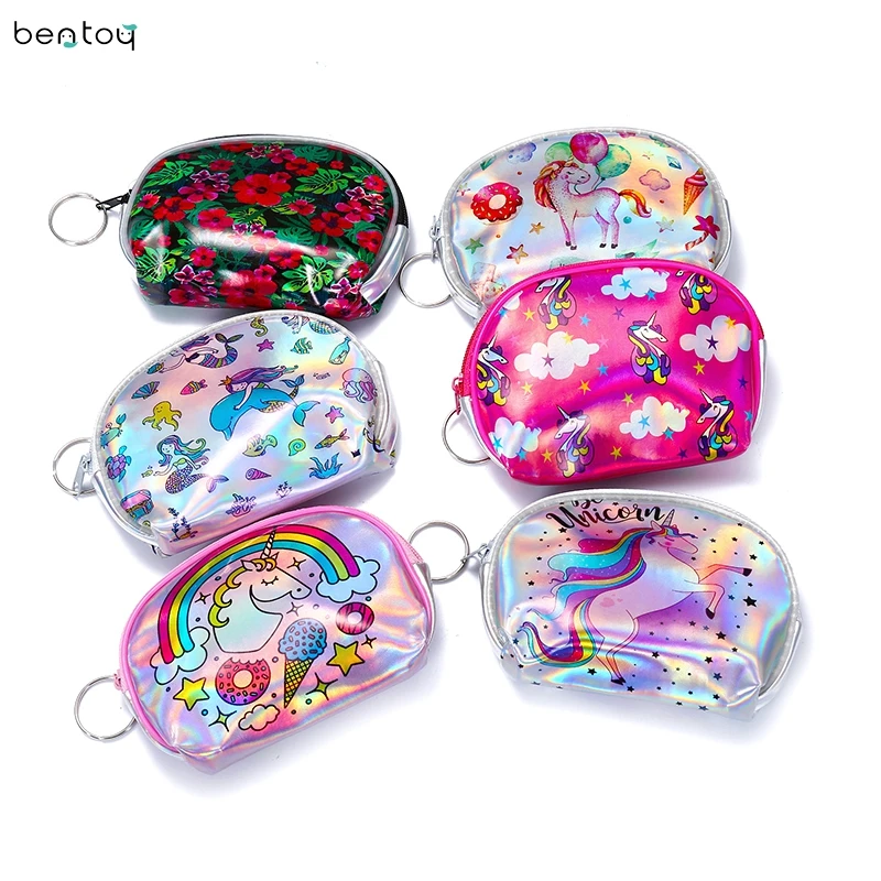 Women Wallet Hologram Girls Unicorn Change Coin Purse Money Wallet Cute Mermaid Children Credit Card Holder Money Bag Pouch Women Wallet Hologram Girls Unicorn Change Coin Purse Money Wallet Cute Mermaid Children Credit Card Holder Money Bag Pouch