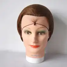 Нейлоновая сетка для волос fines hair net коричневого цвета 144 шт/партия с "эластичным краем"