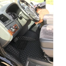 Пользовательские автомобильные коврики для левого и правого руля Volkswagen Multivan Transporter T5-2013-2008 T6 коврик Sharan ковры