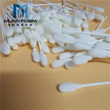 Esponja álcool cotonete iodoforos cotonete vara gene nasosinusitis derrubado swab cotonete de limpeza vara 100 pcs de espuma de poliéster