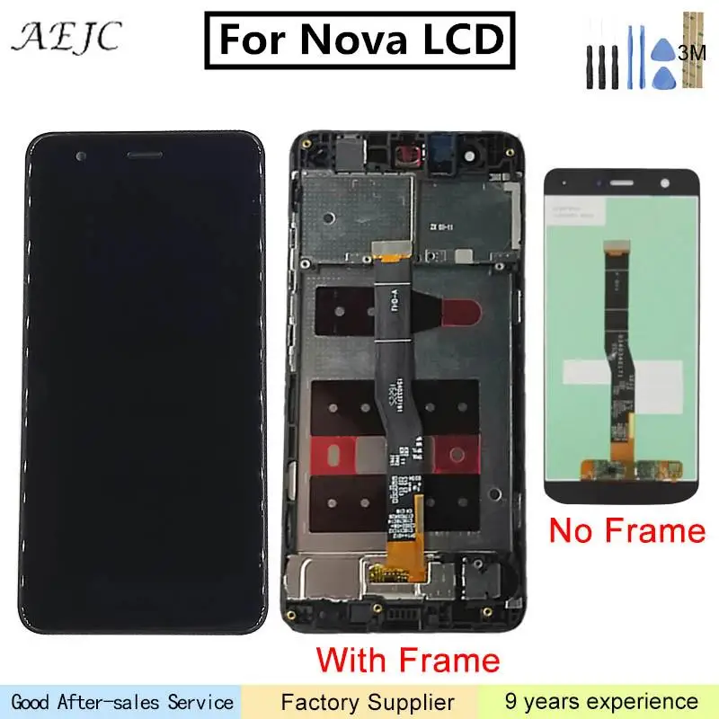 

5.0 inch For Huawei Nova LCD Display Touch Screen Digitizer CAZ-AL10 CAN-L13 CAN-L03 CAN-L12 CAN-L02 CAN-L11 CAN-L01 Assembly