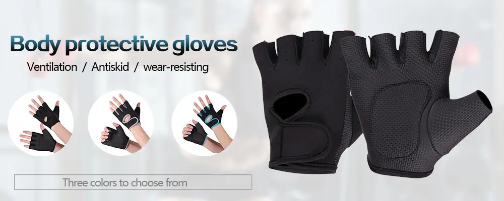 Перчатки для тренажерного зала, фитнеса, бодибилдинга, тренировки запястья, перчатки для тяжелой атлетики, дышащие, силикагель, противоскользящие спортивные перчатки для тренировок