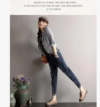 Ripped Hole Pregnant Trousers Harem Jeans 2018 Spring Korean Maternity  Belly Pencil Pants Clothes for Pregnant Women SH-S227