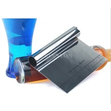 50 шт./лот из нержавеющей стали скамейка для теста скребок для доски направляющая ручка гаджет белый RI