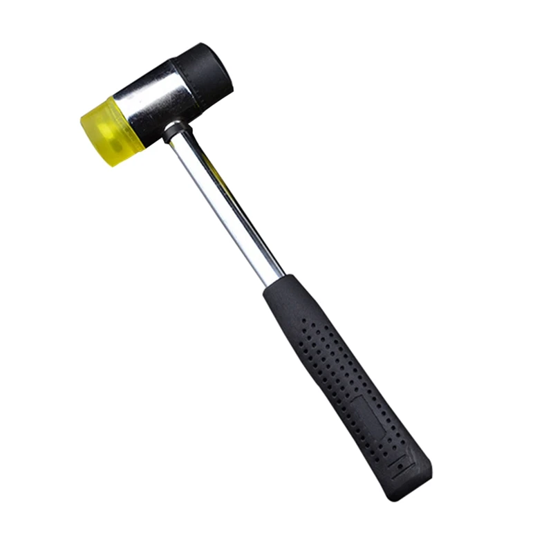 

Mini Hammers Household Hand Tools Multifunctional Double Face Rubber Hammer To The Workpiece Rubber Mounting Hammer