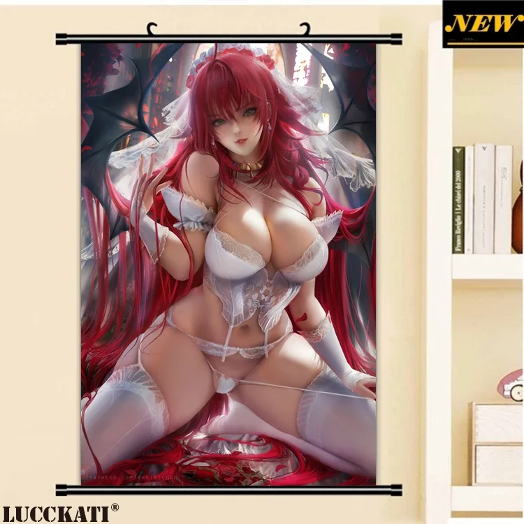 40X60 см старшеклассница DxD соски сексуальные лоли каплей мультфильм аниме