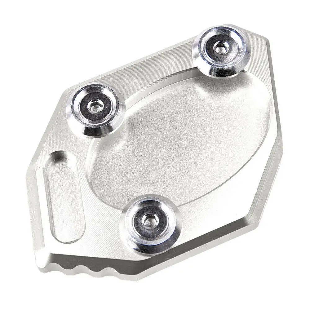 Мотоцикл увеличить Kickstand Сторона Стенд Pad расширение пластина для Kawasaki Ninja 250 300 EX300 EX250 ZX300R ZX250R 2013