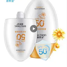Sunscreen Cream Foundation Skin Care For Body&Face Sunblock Lasting Non-Sticky Water Face Sunscreen Makeup Spf 50