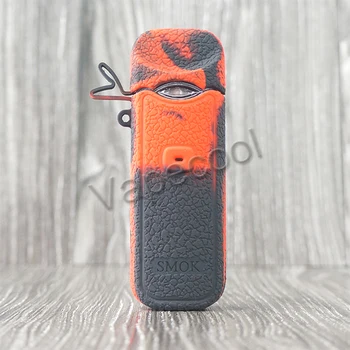 

2pcs Texture Cover Case for Smok Nord Pod Vape Kit is Non-Slip Protective Silicone Skin Sleeve Wrap gel Mod Shield