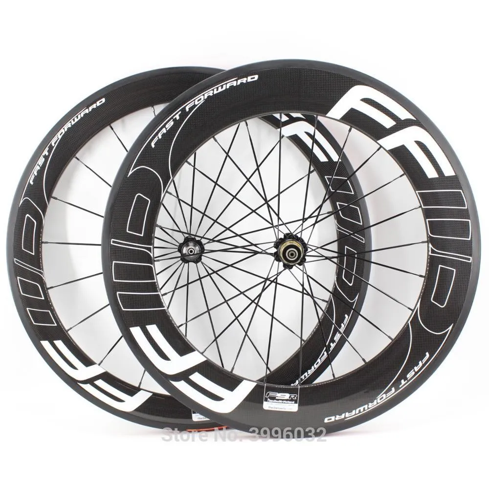 

New 700C front 60mm+rear 88mm clincher rim Road bike 3K UD 12K full carbon fibre bicycle wheelset basalt 23 25mm width Free ship