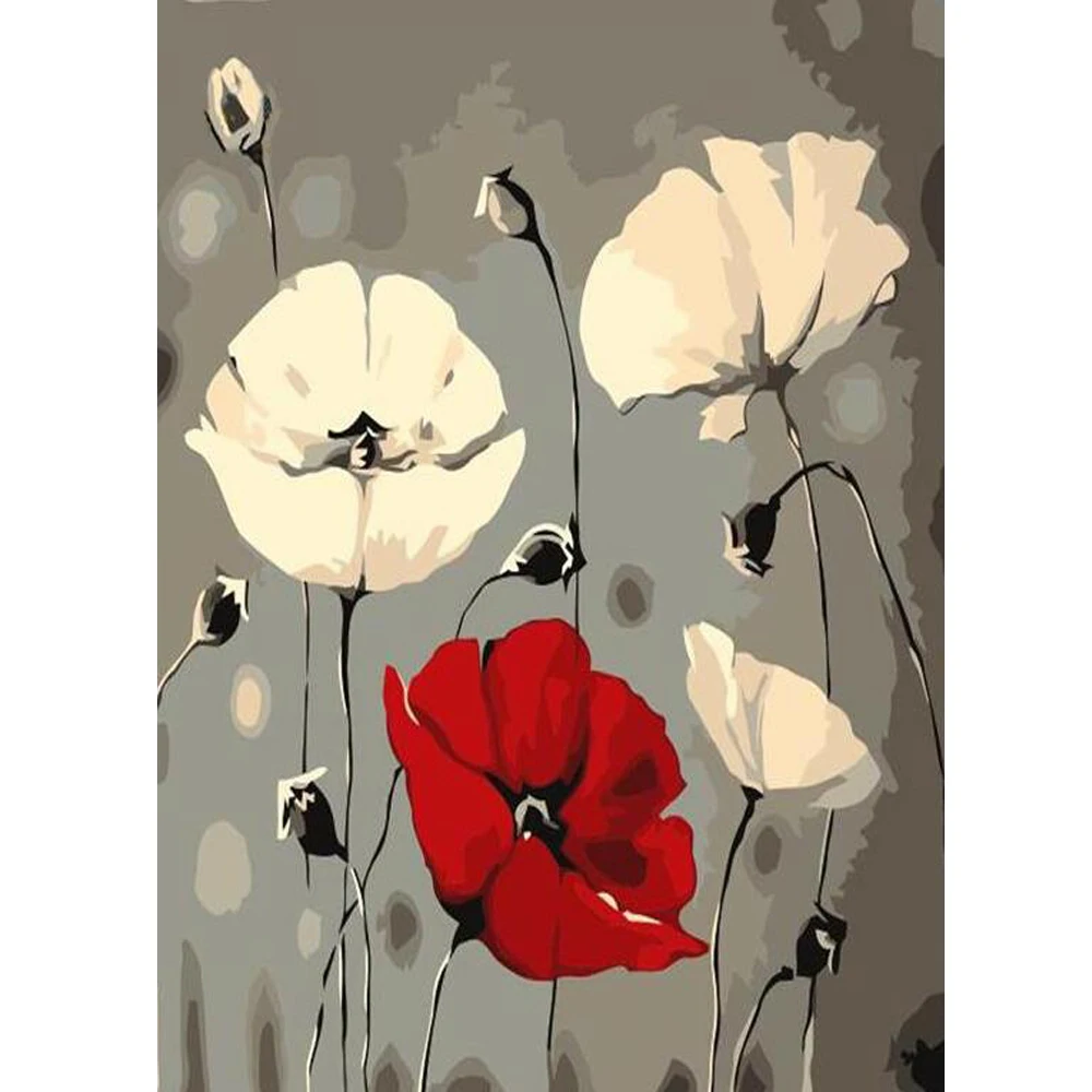 

CHUNXIA PBN Relax DIY Painting By Numbers DIY Framed Oil Paint Figure Painting Pictures Wall Art Home Decor Unique Gift C104