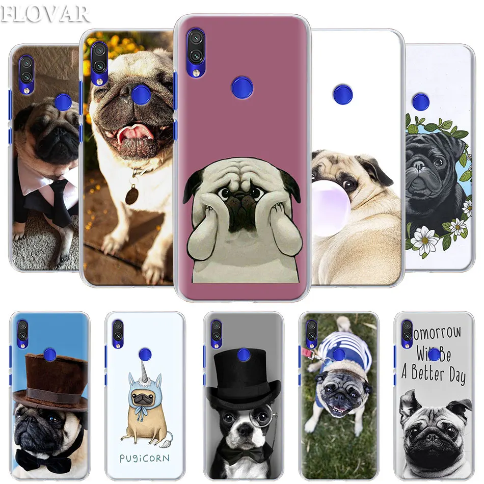

Pug seen things dog Phone Case for Xiaomi Redmi 7 5 6 Pro Note 7 Pro 5 5A 6 Mi A1 A2 8 Lite 9 Case Coque