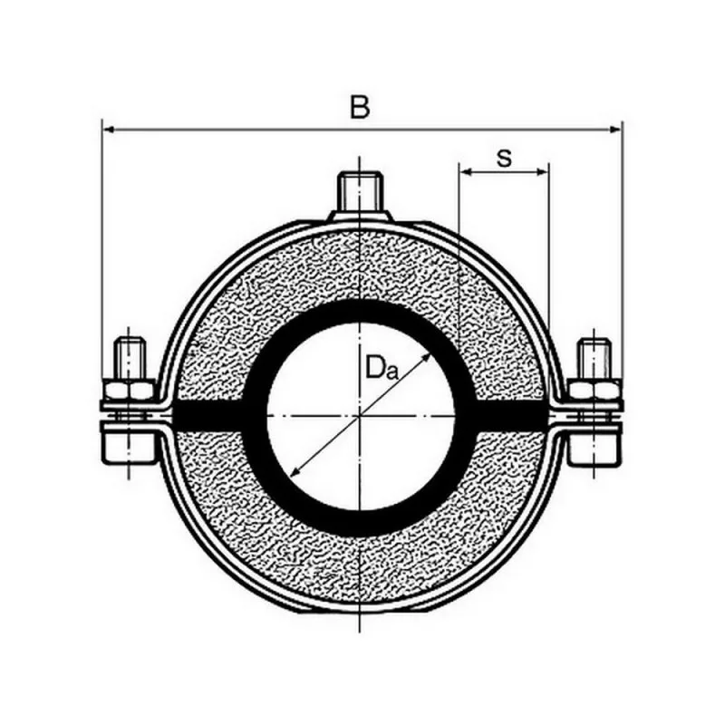 SIKLA 191279 tieback холодильная камера SKS Top 2C 76 81/2 1/2|Гайки| |