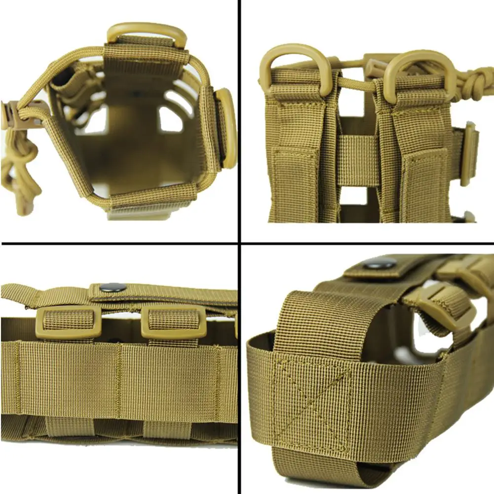 Открытый тактический военный Molle Сумка для чайника многофункциональный набор стаканов для воды для альпинизма дорожная сумка для ходьбы