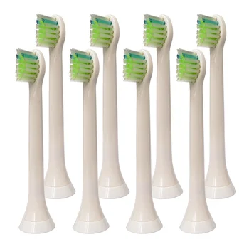 

8PCS Replacement Electric Toothbrushe Heads Soft HX6074 For Philips Sonicare Diamond Clean ProResult Healthy Clean Hydroclean