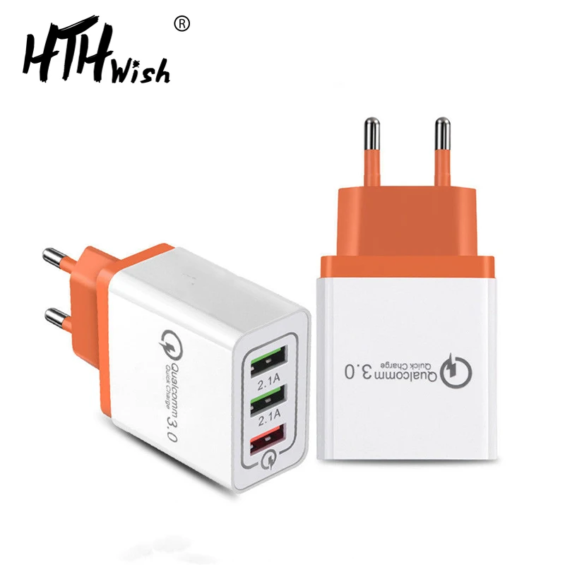 

USB Charger quick charge 3.0 for iPhone X 8 7 iPad Fast Wall Charger for Samsung S9 Xiaomi mi 8 Huawei Mobile Phone Charger