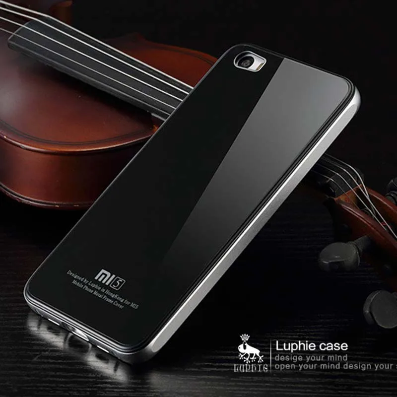 imágenes para Original luphie metal case para xiaomi mi 5 marco del metal de aluminio + 9 h vidrio templado contraportada para xiaomi mi 5 case js0303 imágenes para Original luphie metal case para xiaomi mi 5 marco del metal de aluminio + 9 h vidrio templado contraportada para xiaomi mi 5 case js0303