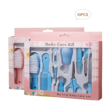 10 шт./компл. Детские комплекты клиперов для ногтей щетка для волос расческа набор для ухода за маникюром детские ножницы для ногтей Триммер продукты для ухода