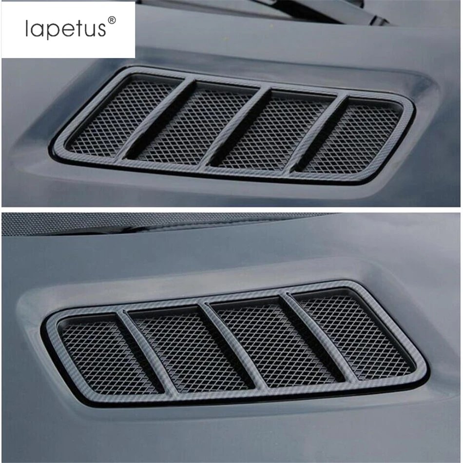 

Lapetus Accessories For Mercedes Benz GLS 2015 2016 2017 ABS Roof Hood Air Conditioning AC Vent Outlet Molding Cover Kit Trim