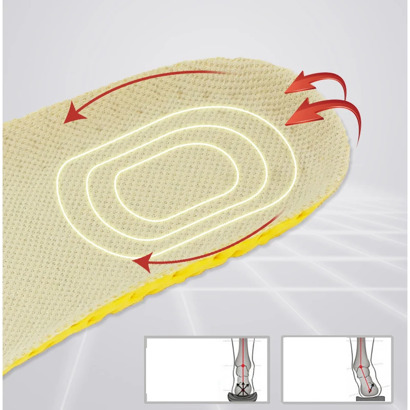 LEMAI стельки для обуви амортизация ортопедические стельки для обуви свет Вес дышащий для Для мужчин Для женщин