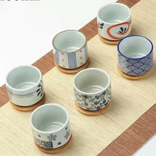 В лаконичном стиле настольная суккулентная ваза из растений на основе дерева, окрашенная в собачьи руки креативная зеленая растительная керамика