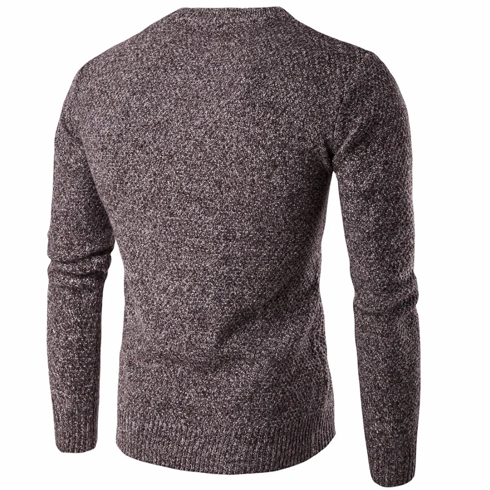 Зимняя мужская одежда, теплый толстый свитер, мужской осенний и зимний вязаный свитер Y258