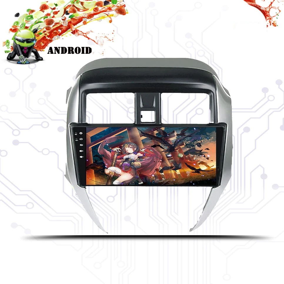 Cheap 10.1inch 1024*600 Octa Core Android 9.1 Car DVD Multimedia GPS Navigation for Nissan Sunny 2014-2016 - 18 Head Unit System 4