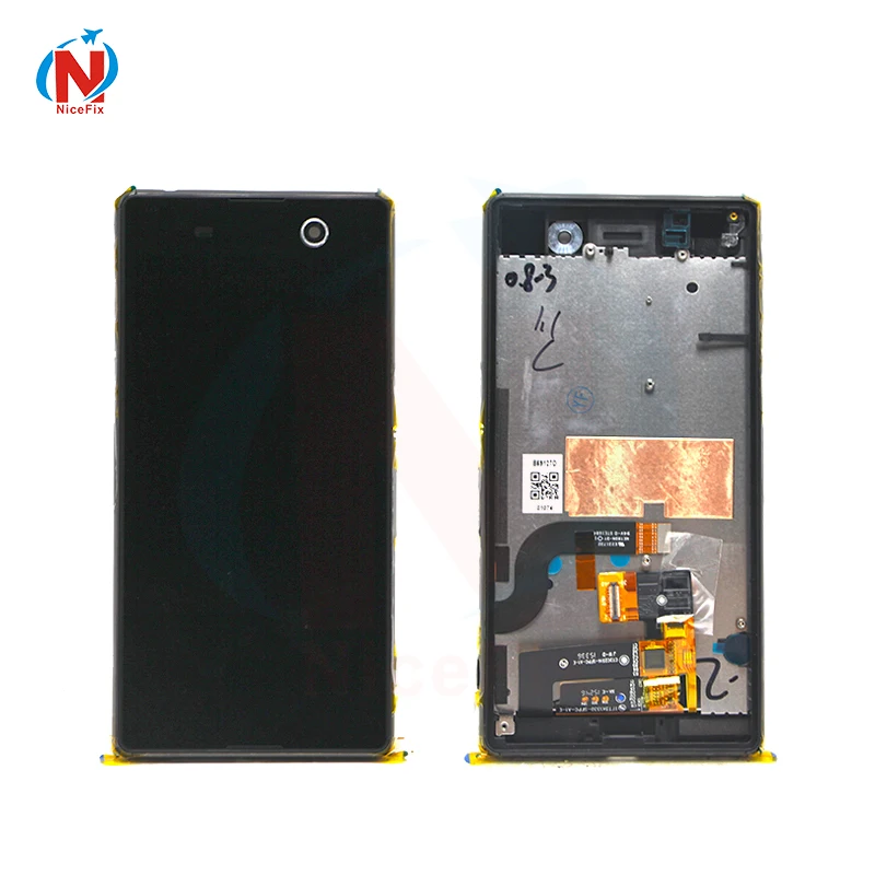 Для sony Xperia M5 ЖК-дисплей+ сенсорный экран+ рамка дигитайзер сборка E5603 E5606 E5653 для sony M5 ЖК Запасные части