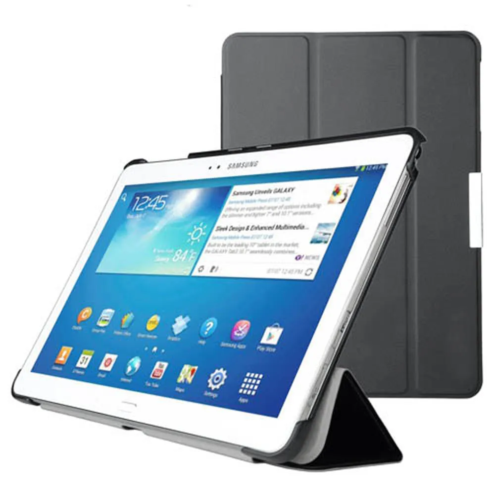 cover for samsung galaxy tab pro 10 1 sm t520 t525 t521 smart case ultraslim stand book cover case for sm p600 p601 p605