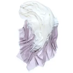 100% Кольцо кашемир тонкий для женщин Модный пэчворк шарфы шаль пашмины 90x205 см небольшой кисточкой 5 цветов