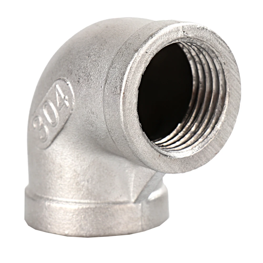 1//2/" codo 90 ° Ángulo De Acero Inoxidable 304 Tubo montaje roscados hembra NPT