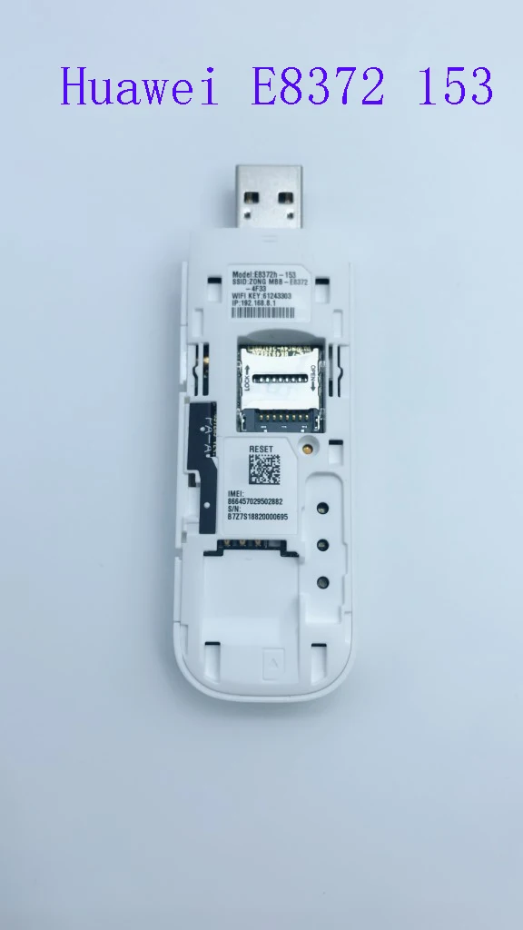 Huawei разблокирована E8372 E8372h-153 150 Мбит/с 4 аппарат не привязан к оператору сотовой связи Wi-Fi модем с 2 шт. 4G TS9 антенна