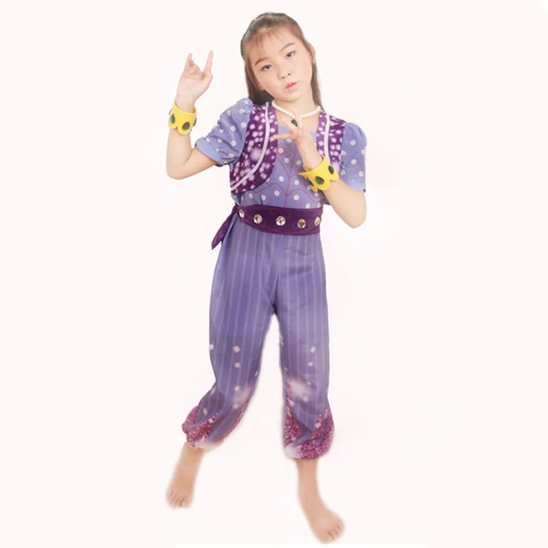 

Shimmer and Shine Boxed Shimmer Dress Up Set Pre School Costume Girls Outfit cosplay costumes Free shipping