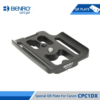 

BENRO CPC1DX QR Plate Aluminum Quick Release Plate Special Plate For Canon 1DX Camera ARCA Standard Free Shipping