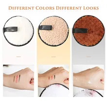 Салфетка из микрофибры для удаления салфетки для снятия макияжа многоразовые очищающие Макияж Мягкий детский тальк порошок спонжики основа