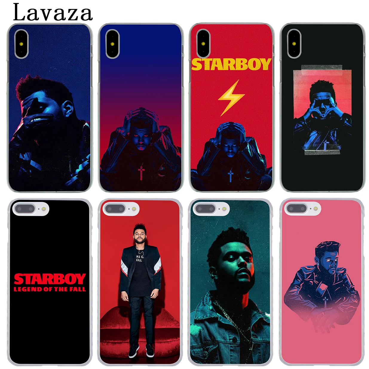 Твердый чехол для телефона Lavaza The Weeknd starboy iPhone XR X 11 Pro XS Max 7 8 6 6S 5 5S SE 4S 4