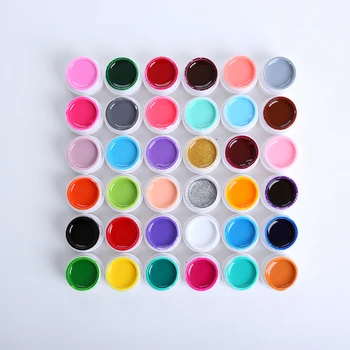 

3D Nail Art Paint Acrylic Color UV Gel Lacquer Varnish Colors Long Lasting Pure Colors UV Gel Tip DIY Kit
