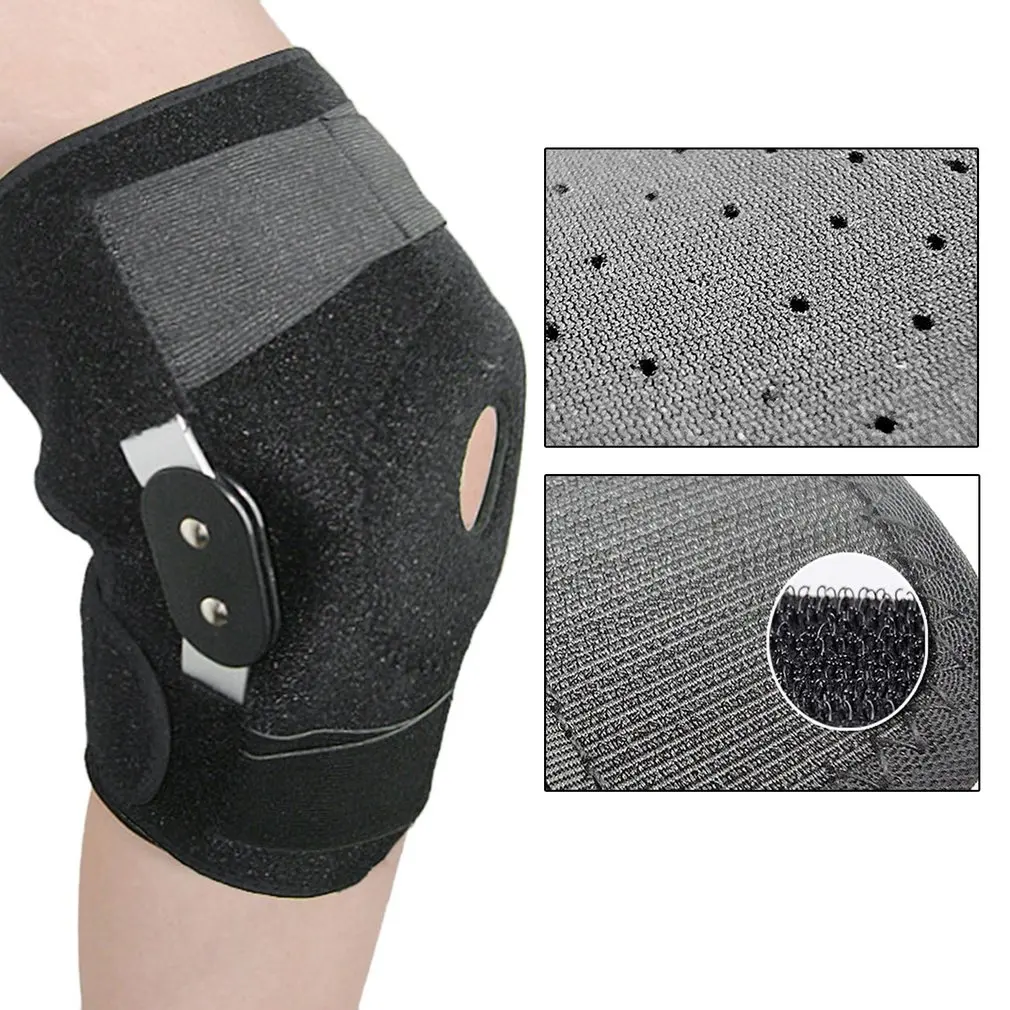 Регулируемый Медицинский навесных коленный ортез Brace Поддержка Связки спортивных травм ортопедические, шины спортивные наколенники
