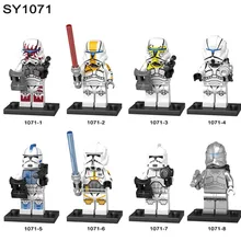 80 блоки из серии "Звездные войны" Звездные войны игрушки/солдаты-клоны trooper цифры имперский Commander Neyo конструкторных блоков, Детские кубики для Детский подарок игрушки