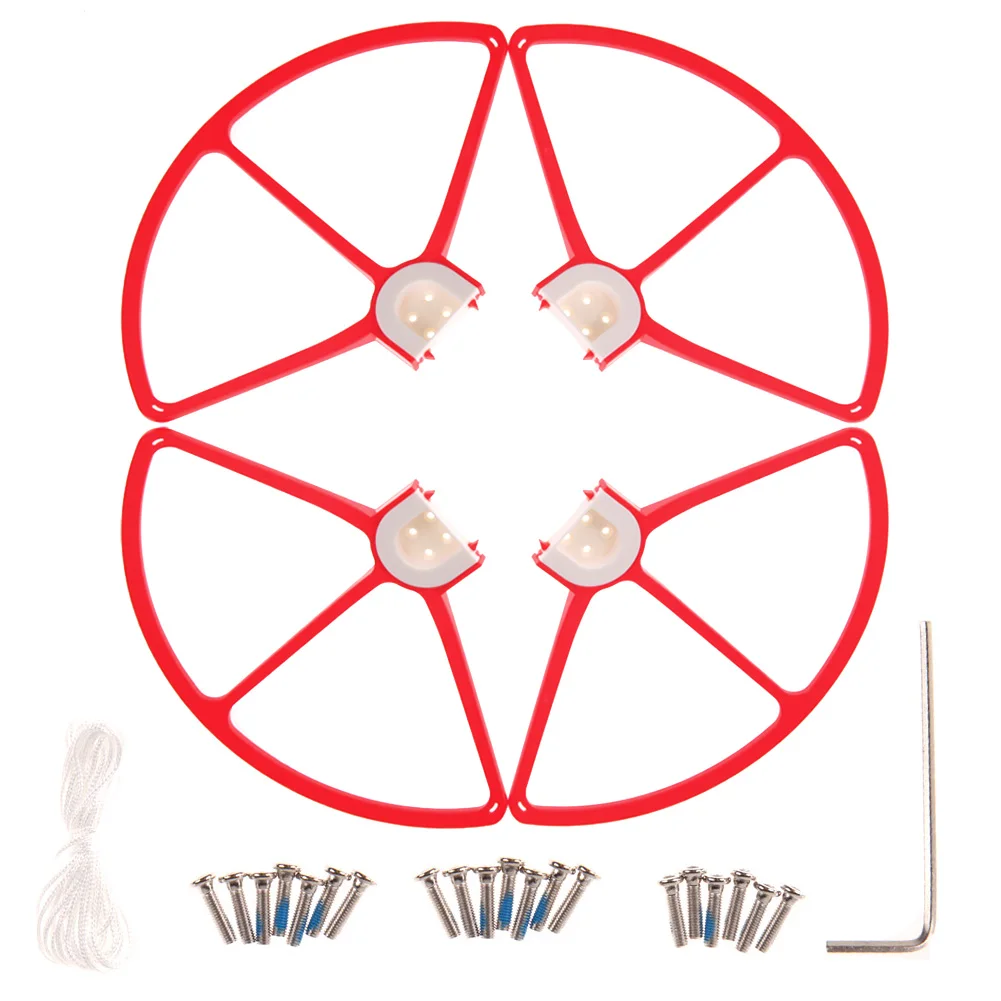 4Pcs Professinal Propeller Prop Protective Guard Bumper Protector Disassembly Frame Protection Prop Blade For DJI Phantom 1 2 3