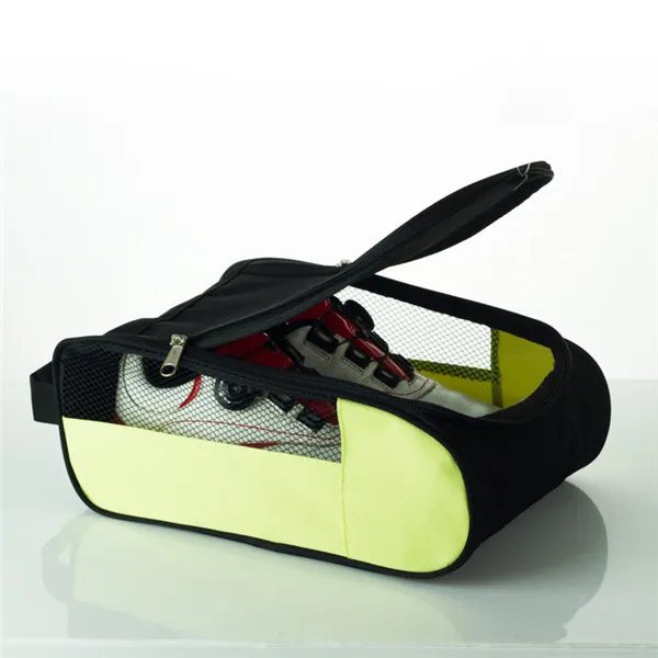 Обувь для гольфа сумки на молнии Органайзер дышащий портативный для спорта на открытом воздухе путешествия хогард