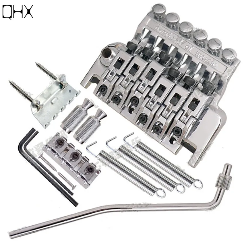QHX Floyd Rose Tremolo Bridge Double Locking Systyem Pulled guitar