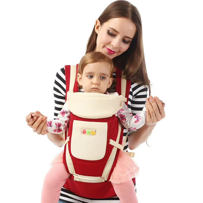 

Multifunction Kangaroo Baby Carrier 0-36 With Hood Sling Backpack Infant Hipseat Adjustable Wrap For Carrying Children