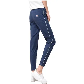 

Cotton and linen nine minutes of pants leisure haroun pants of students