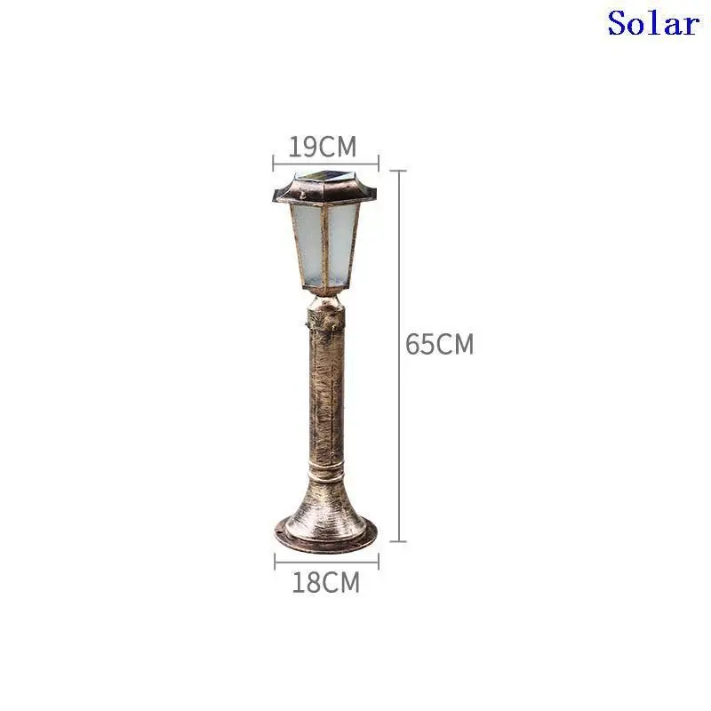 Ogrodowe Lampara Lumiere Exterieur De Tuinlamp, солнечный светильник для сада, декоративный садовый светильник, наружная лампа для газона - Испускаемый цвет: MODEL B