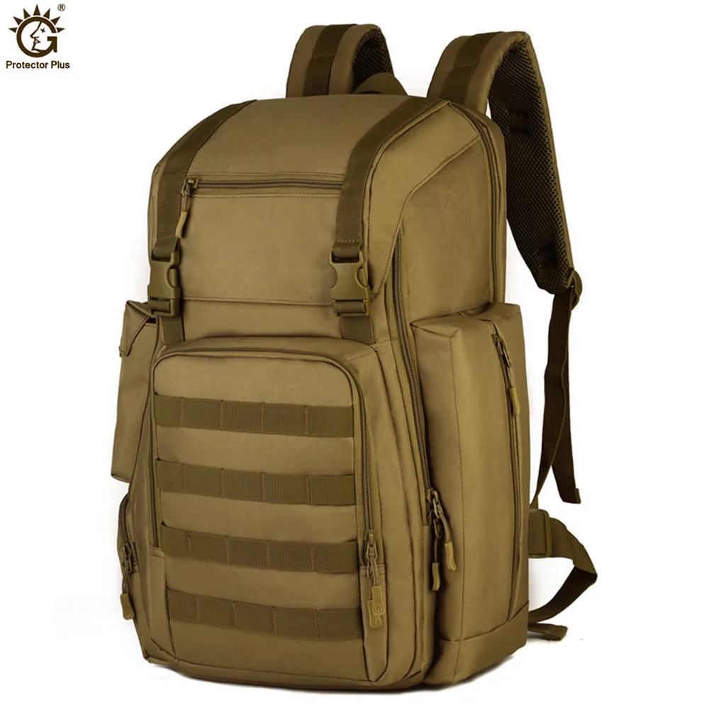 40L 17 Inches laptop Military Tactical Backpack Sport bag Waterproof Nylon Army Molle System for Camping Hiking Climbing