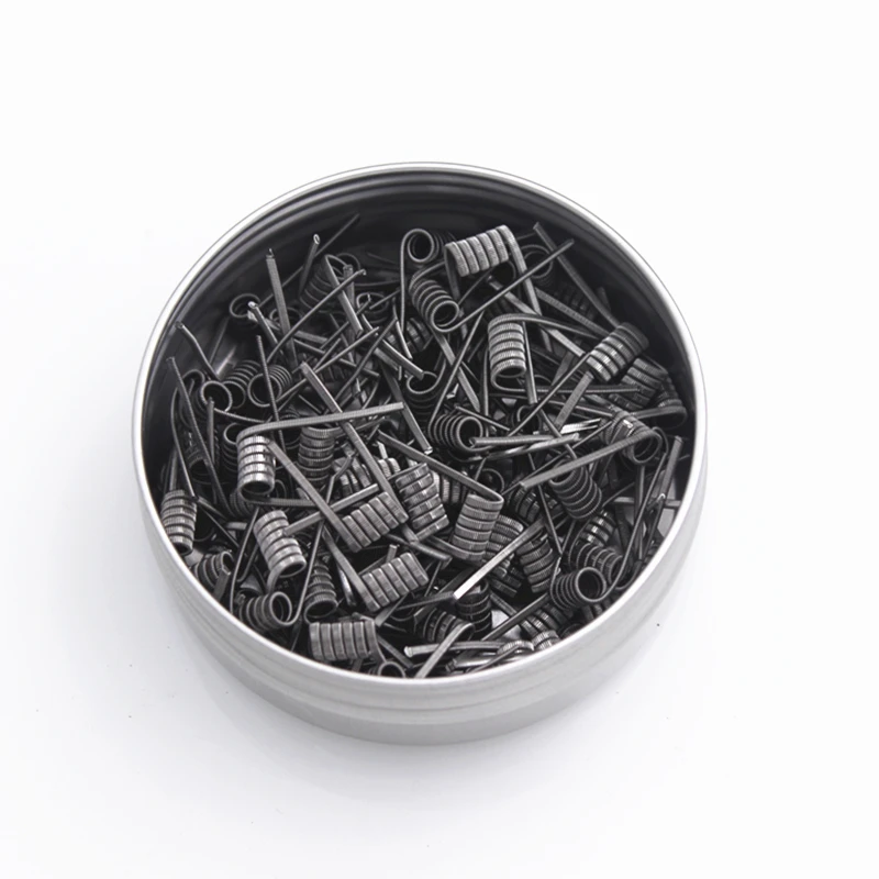 Glotech 100pcs Alien Tiger Fused Clapton Premade Coils Hive Twisted Mixed Twisted Prebuilt Coil for DIY RDA RBA Atomizer Glotech 100pcs Alien Tiger Fused Clapton Premade Coils Hive Twisted Mixed Twisted Prebuilt Coil for DIY RDA RBA Atomizer