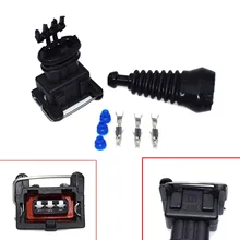 SMILING WAY# EV1 3 штифты ECU TPS WTS TDC ATS карта разъем клеммы комплект пыльников для Ford Cosworth гофрированная трубка уплотнение