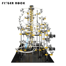 Космический рельс 3D валик для самостоятельной покраски модель американских горок строительные наборы электронные игрушки Spacerail малыш уровень сборки 4 горки мрамор Запуск игрушки