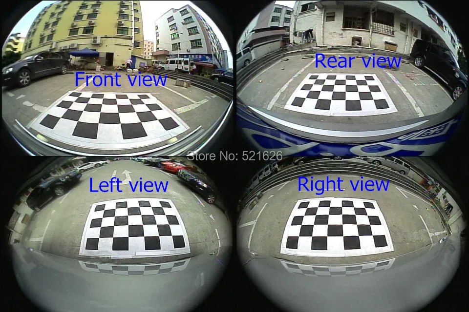 WEIVISION 360 Автомобильный видеорегистратор с видом с птичьего полета запись панорамный вид системы, окружающий вид для VW